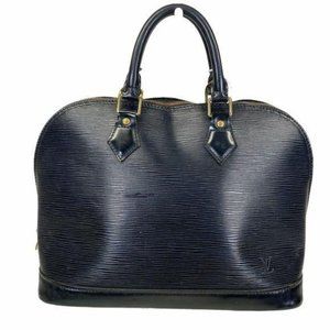 Authentic Louis Vuitton Satchel Bag Speedy Alma PM Epi Used LV Handbag Vintage​​